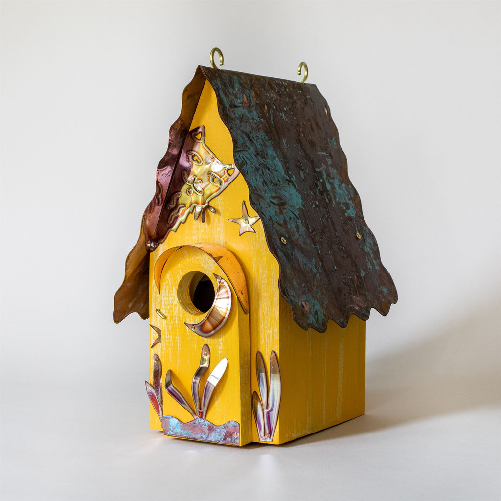 Peeking Cat Birdhouse