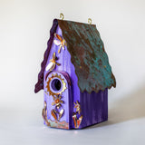 Dragonflies and Flowers Birdhouse